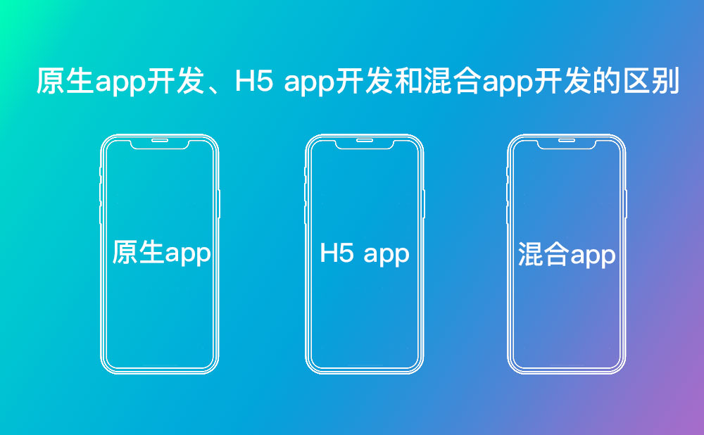 原生app開發(fā)、H5-app開發(fā)與混合app開發(fā)的區(qū)別