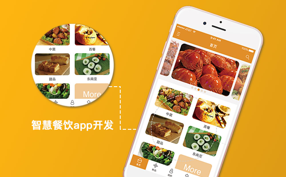 智慧餐飲app開(kāi)發(fā)：通過(guò)打通線(xiàn)上業(yè)務(wù)和后臺(tái)系統(tǒng)，打造自己專(zhuān)屬的餐飲APP